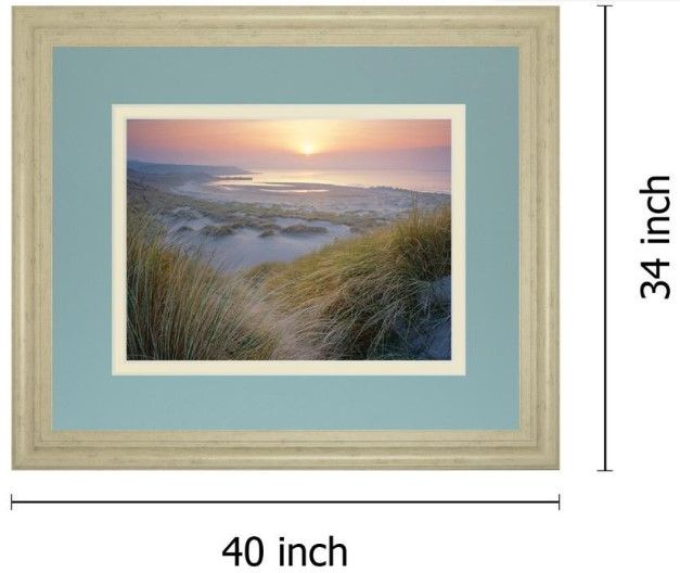 Classy Living Joe Cornish Budle, Misty Sunset 34" Wall Art-2