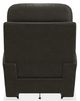 La-Z-Boy® Douglas Charcoal Leather Power Wall Recliner with Headrest-3