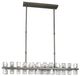 YHD Iron Gray 48-Light Chandelier-0