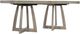 Hooker® Furniture Affinity Greige Sand Blasted Rectangular Pedestal Dining Table-0