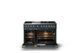 Viking® 5 Series 48" Squall Pro Style Dual Fuel (LP) Range with Brushed Brass Trim-1