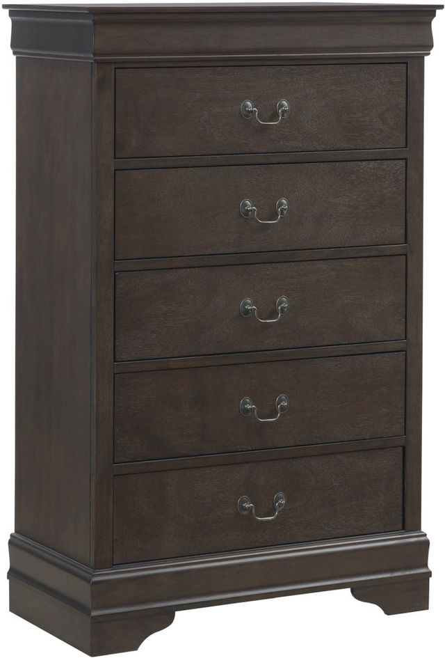 Signature Design by Ashley® Leewarden 6-Piece Dark Brown Queen Sleigh Bed Set-3