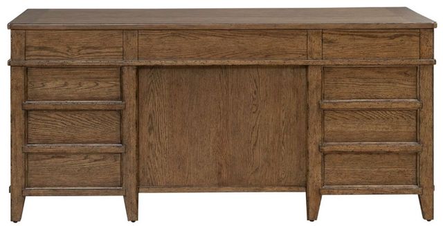 Liberty Furniture Carolina Park Amber Brown Junior Executive Desk-3