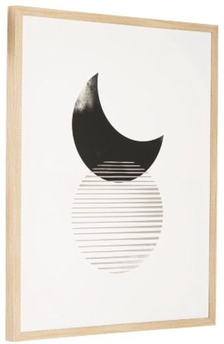 Signature Design by Ashley® Shaydunn Black/White Sun and Moon Wall Art-1