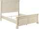 Signature Design by Ashley® Bolanburg Antique White King Panel Bed with Louvered Headboard-2