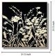 Classy Living Dramatic Botanical Noir Glow Wall Art-2