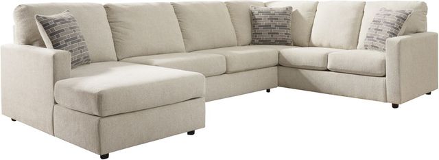 Signature Design by Ashley® Edenfield 3-Piece Linen Left-Arm Facing Sectional and Chaise-0