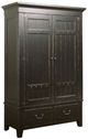 Kincaid® Mill House Anvil Black Simmons Armoire-0