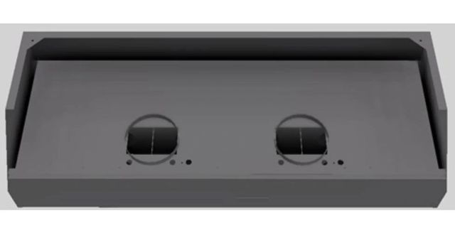 Vent-A-Hood® Designer Series 66" Gunsmoke Wall Mounted Range Hood-3