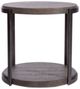 Liberty Furniture Modern View Gauntlet Gray Round End Table-2