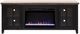 Legends Home Providence Black/Bourbon 66" Fireplace Console-3