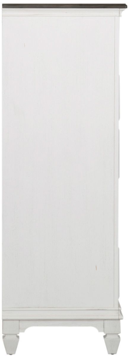 Liberty Furniture Allyson Park Charcoal/Wirebrushed White 54" Chest-3