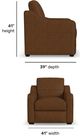 Flexsteel® Hudson Autumn Leather Chair-2