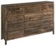 Archbold Furniture Customizable Amish Essentials Maverick Cherry 9-Drawer Dresser-0