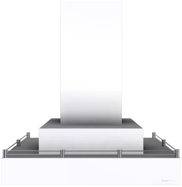 Vent-A-Hood® 30" White Contemporary Wall Mount Range Hood-0