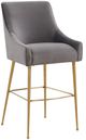 TOV Furniture Beatrix Dark Gray Bar Stool-0