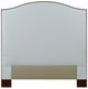 Century® Customizable Details Bed Richmond Queen Wood Trim Upholstered Headboard-0