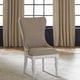 Liberty Furniture Magnolia Manor Antique White/Ivory Upholstered Wing Back Side Chair-1