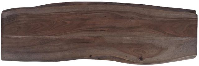 Jofran Inc. Global Archive Cooper Slate Live Edge Storage Bench-3