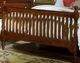 Vaughan-Bassett Cottage Cherry Queen Slat Poster Bed-2