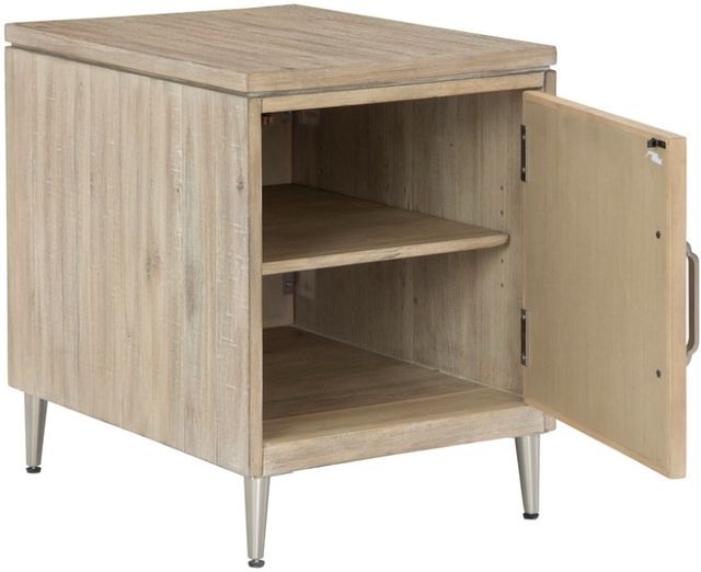 aspenhome® Maddox Biscotti Chairside Table-1
