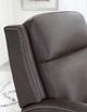 Parker House® Vermont Slate Noire Power High Leg Recliner with Power Headrest-3