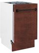 ZLINE Tallac Series 18" Hand-Hammered Copper Built In Dishwasher-3