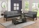 Homelegance® Lewiston Antique Gray/Gray Sofa-1