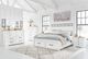 Signature Design by Ashley® Ashbryn 4-Piece White/Natural Queen Panel Bed Set-4