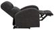 Coaster® Grant Charcoal Gray Upholstered Power Recliner-4