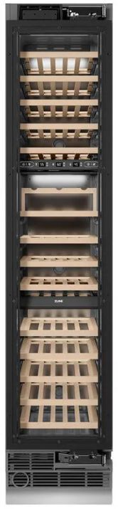 ZLINE 18 in. 9 Cu. Ft. Triple Zone 68 Bottle Panel Ready Right Hinge Column Wine Cooler-1