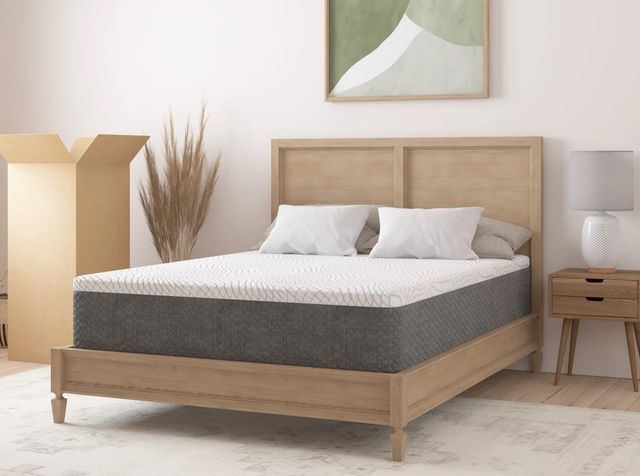 Sherwood® Bedding XXV Selene Doce 12" Gel Memory Foam Medium Tight Top California King Mattress in a Box-1