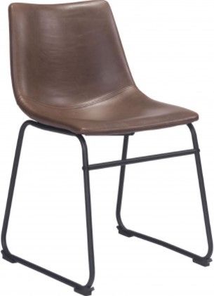 Zuo® Modern Smart Vintage Espresso Dining Chair-0