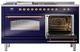 Ilve® Nostalgie II Series 60" Midnight Blue Pro Style Dual Fuel Range-2
