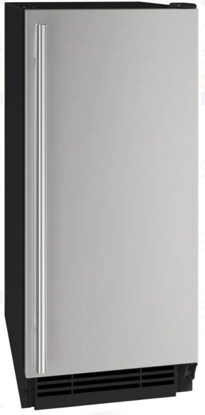 U-Line® BrightShield 15" Clear Cube Ice Maker with 55 lbs. Daily Production-0