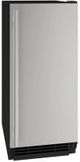 U-Line® BrightShield 15" Clear Cube Ice Maker with 55 lbs. Daily Production-0