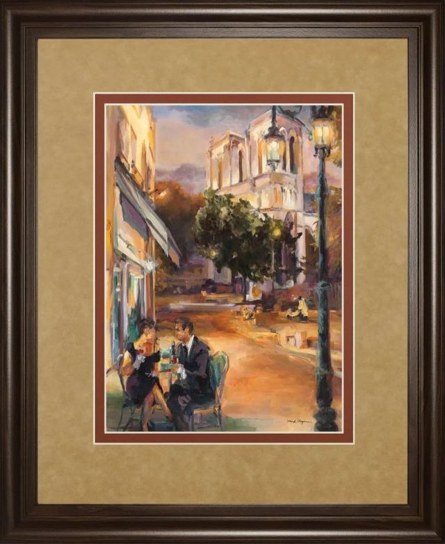 Classy Art Twilight Time In Paris by Marilyn Hageman Wall Art-0