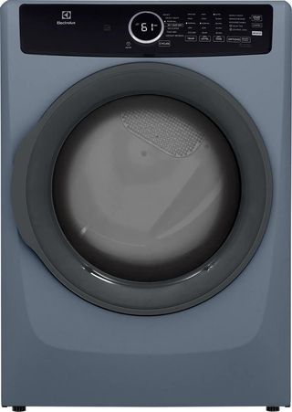 Electrolux 8 Cu. Ft. Denim Blue Perfect Steam™ Electric Dryer with Instant Refresh