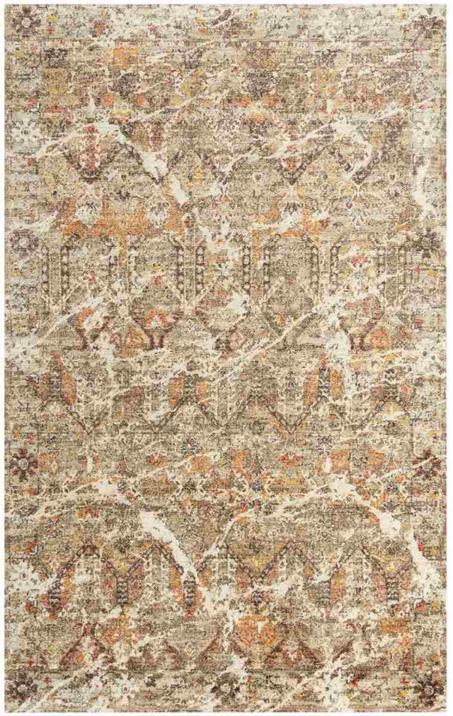Rizzy Home Ovation Brown 5'x8' Rectangular Rug-0