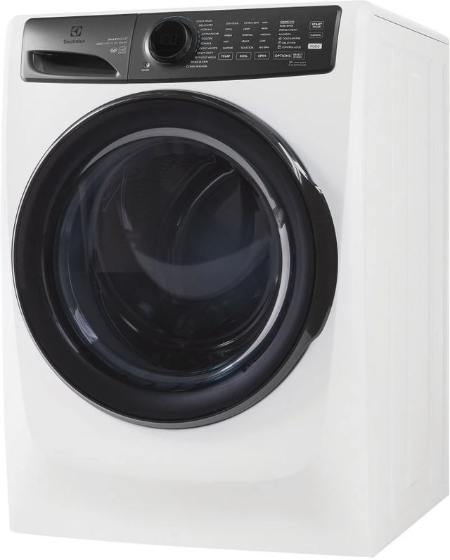Electrolux® Matte White Front Load Washer & Gas Dryer Laundry Pair-3