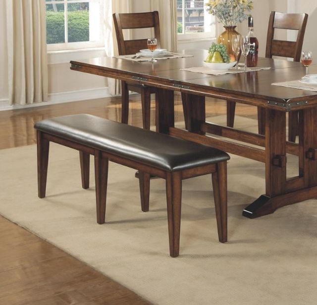 Winners Only® Brown Dining Bench-1