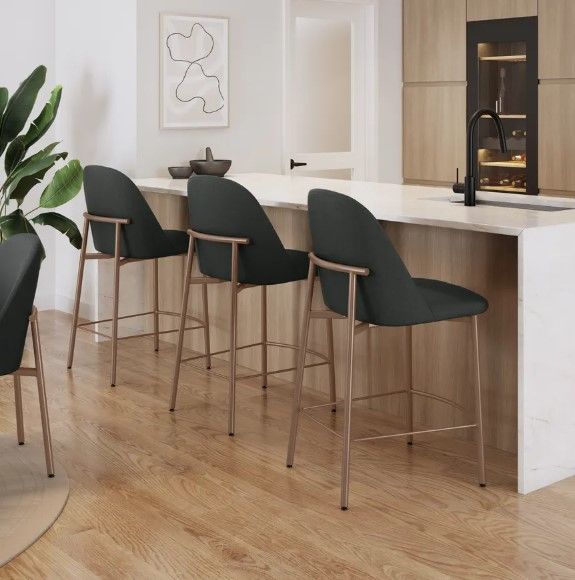 Amisco Customizable Luongo Bar Stool-1
