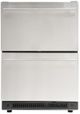 Haier 5.4 Cu. Ft. Stainless Steel Refrigerator Drawers-0