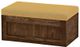 Crate Designs™ Furniture Brindle Upholstered Storage Chest-0