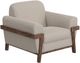 International Furniture Direct Loft Brown Ivory Accent Chair-0
