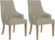 Riverside Furniture Mix-N-Match Chairs 2-Piece Sand Swoop Arm Upholstered Dining Arm Chair Set-0