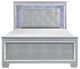 Homelegance® Allura Silver California King Bed with LED Lighting-2