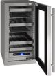 U-Line® 15" Stainless Steel Wine Cooler-3