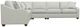 La-Z-Boy® Charlie Lotus Sectional with Custom Layout Options-2