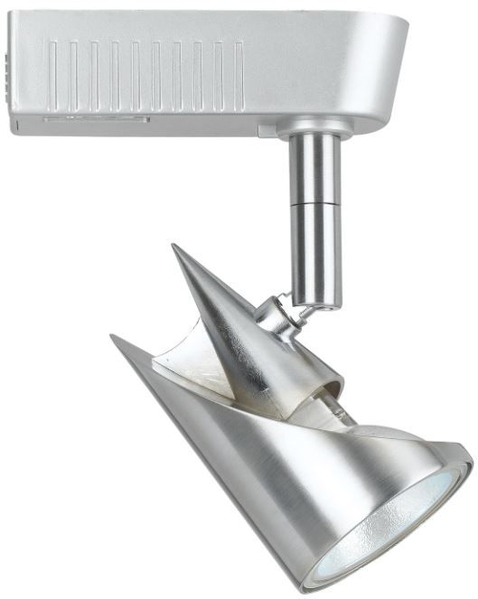 Cal® Lighting & Accessories Brushed Steel Track Light-0